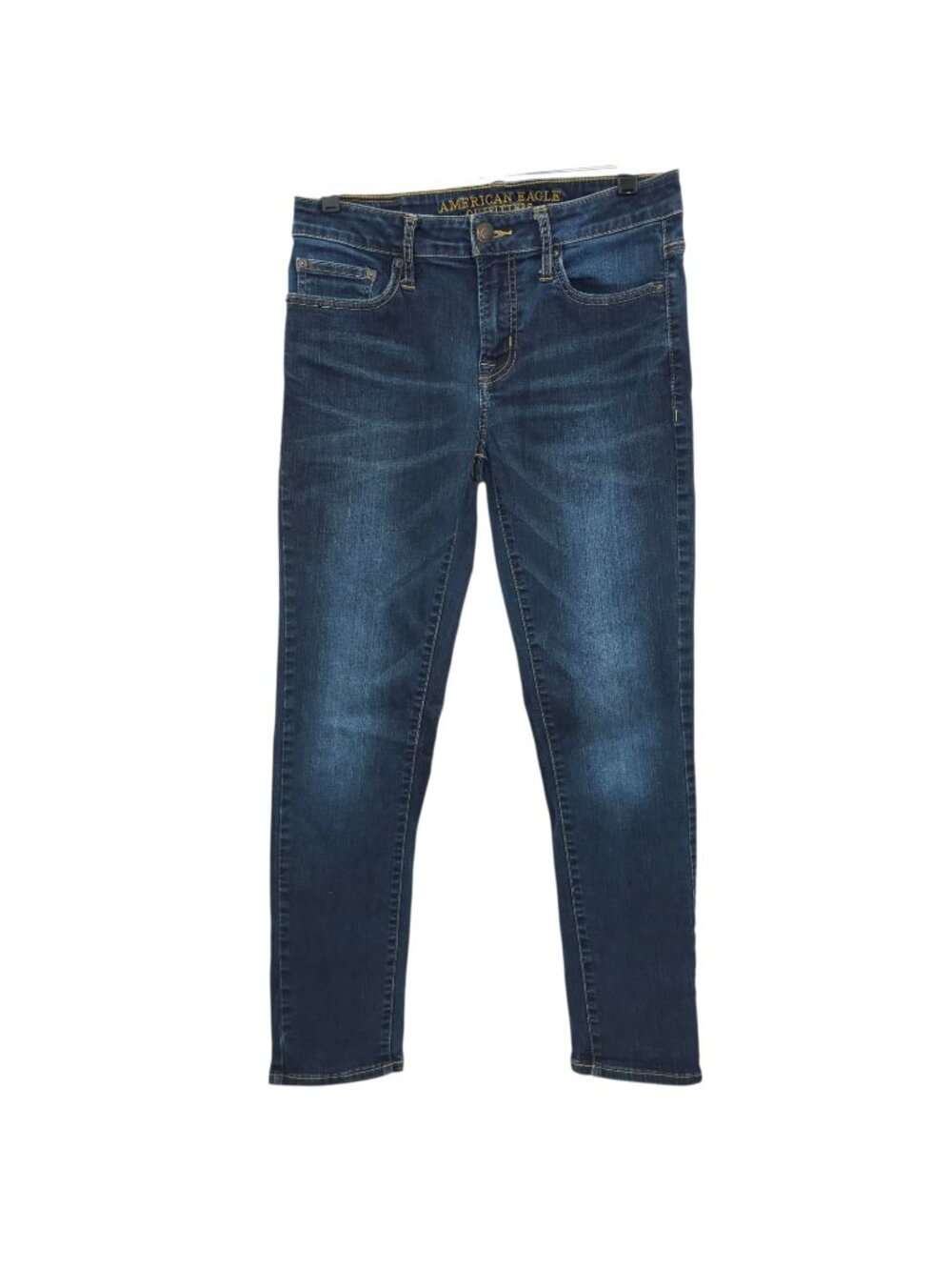 American Eagle Extreme Flex Jeans Mens 30x28 READ Skinny Dark Wash Stretch Denim
